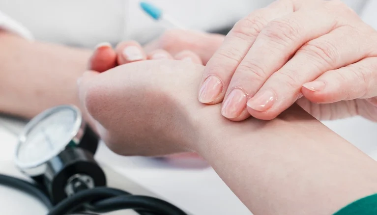 General medicine doctor providing medical consultation and patient care