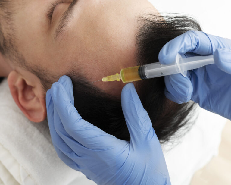 Once every 3–4 weeks initially.