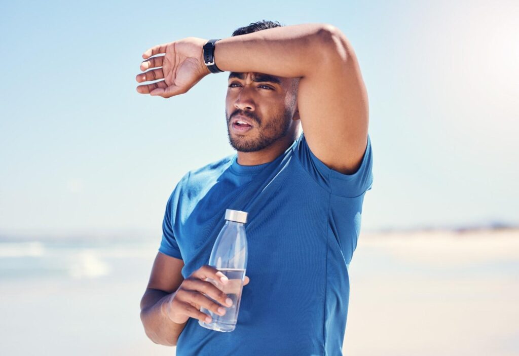 Doctor explaining ways to stay protected from extreme heat risks