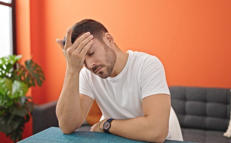 Person with sudden weakness