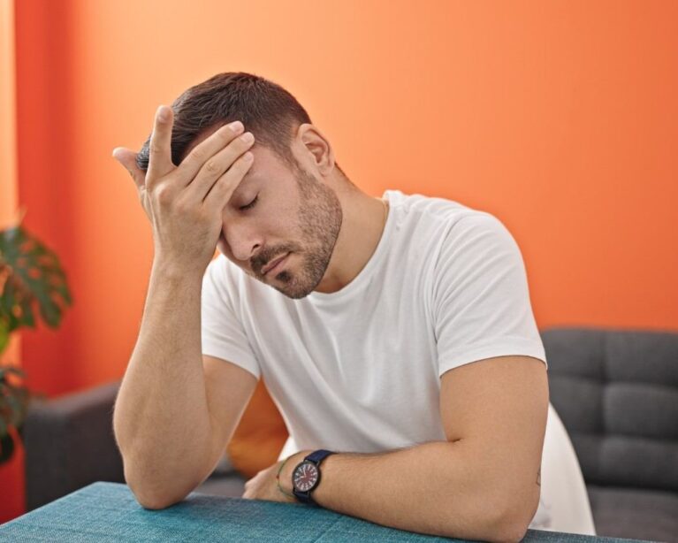 Person with sudden weakness